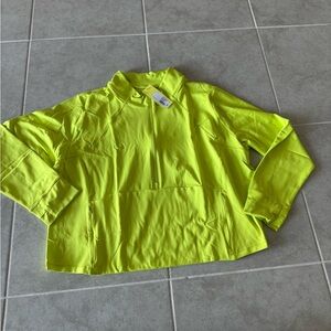 NEW/ Women’s All in motion Lime Green 1/4 Zip Pullover Size 2X